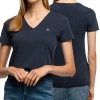 T-shirt Tommy Jeans koszulka bluzka damska granatowa